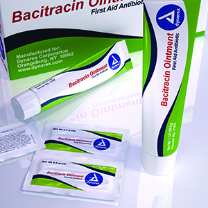 Bacitracin Ointment, 1 oz tube, 72/Cs