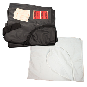 Heavy Duty Black Body Bag, Adult 36" x 90", 10/Cs