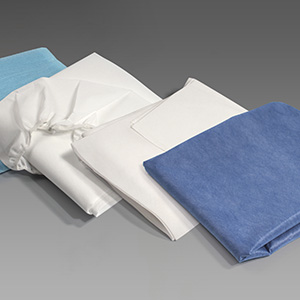 Premium Flat Cot Sheet, 40" x 85" Dark Blue, 50/cs