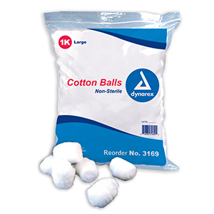 Cotton Ball, L, 2/1000/Cs (2M)
