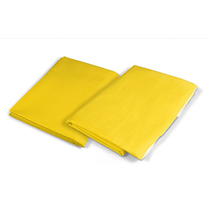Yellow Emergency Highway Blanket (economy) 54"x80", 50/cs