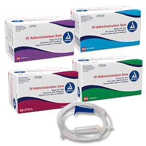 IV Administration set -20 drop, 92"1 inj w/0.2 mic filter®.,
