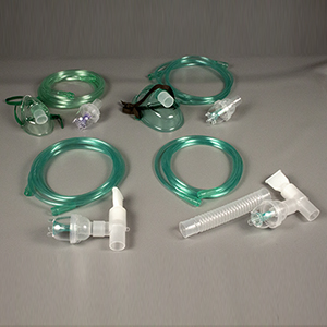 Nebulizer,7ft,Oxy Tubing,"T"Pc,Mouth Pc,6" Aero tubing, 50/Cs