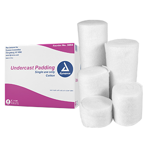 Undercast Padding, 3" x 4yds, 100% Polyester, 4/20/cs